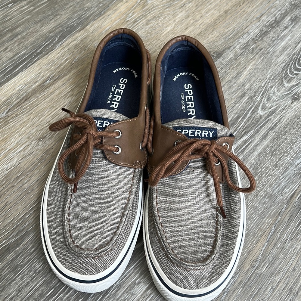 Men’s Sperry Top-Sider Boat Shoes, Size 8.5